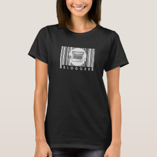 T-shirt Blog Internet Blogging Contenu Créateur Ordinateur