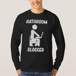 T-shirt Blogger De Salle De Bain