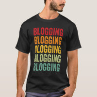Blogging Hobbyist Rainbow Design