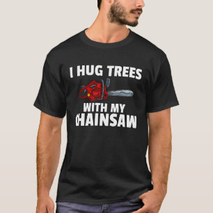 T-shirt Blogueur de Lumberjack Chainsaw Arborist