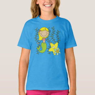 T-shirt Blond Mermaid