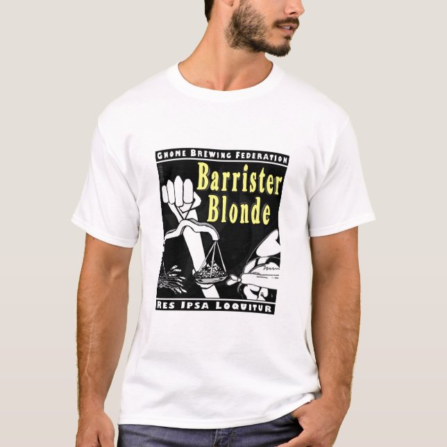 T-shirt Blonde d'avocat (Devant)