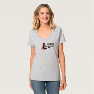 T-shirt Blonde illégale