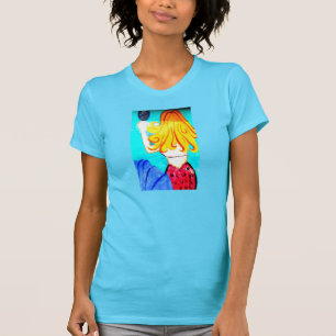 t-shirt blonde mermaid