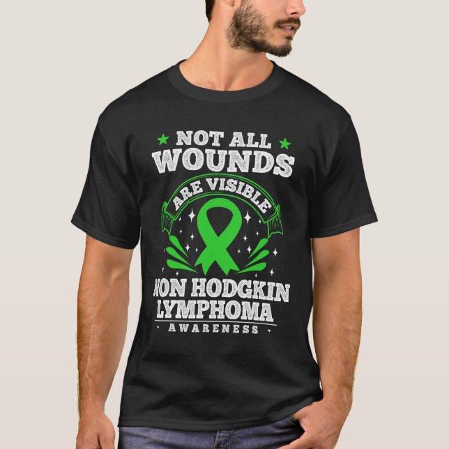 T-shirt Blood Cancer Gift Non Hodgkin Lymphoma Awareness R (Devant)