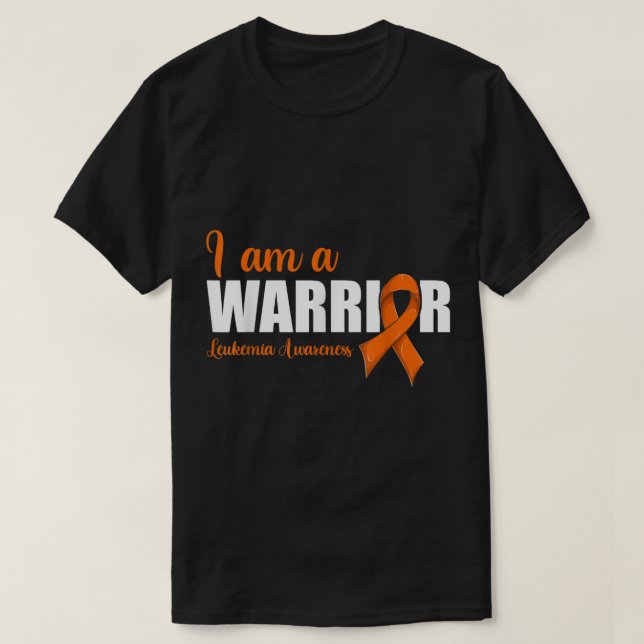 T-shirt Blood Cancer, Leukemia Awareness I Am (Design devant)