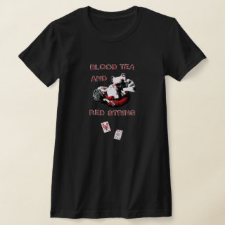 T-shirt Blood Tea and Red String - Conception plus petite