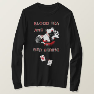 T-shirt Blood Tea et Red String Manches Longues