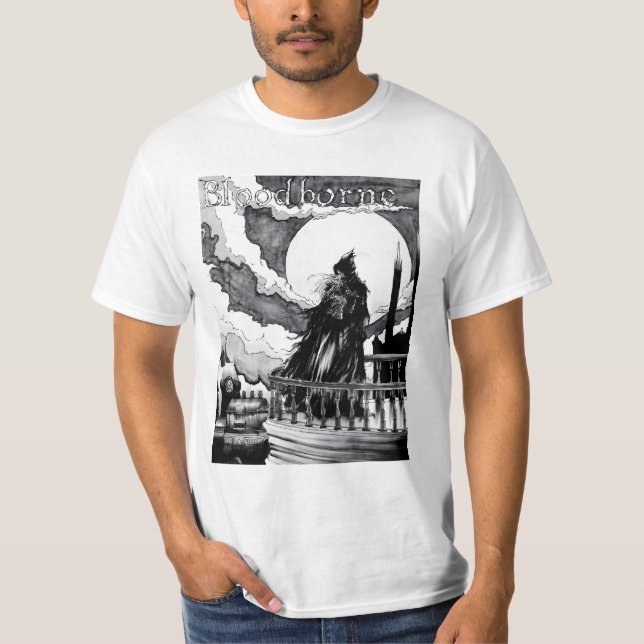 T-shirt " Bloodborne classic " (Devant)