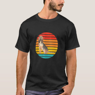 T-shirt Bloodhound Chien Maman Présente Bloodhound Papa Ma