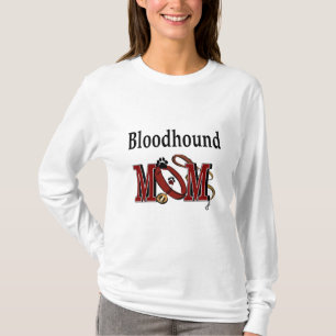 T-shirt Bloodhound Dog MOM