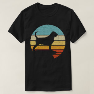 T-shirt Bloodhound Retro Vintage Chien Chien Chiot Proprié