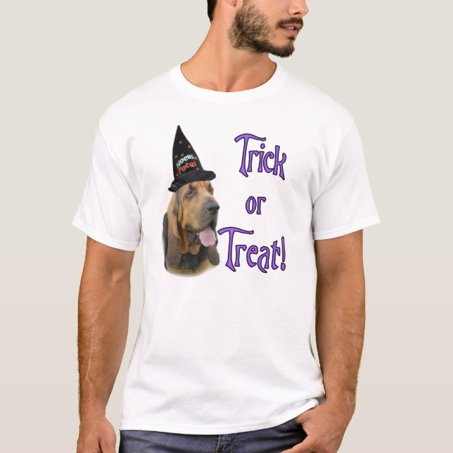T-shirt Bloodhound Trick (Devant)