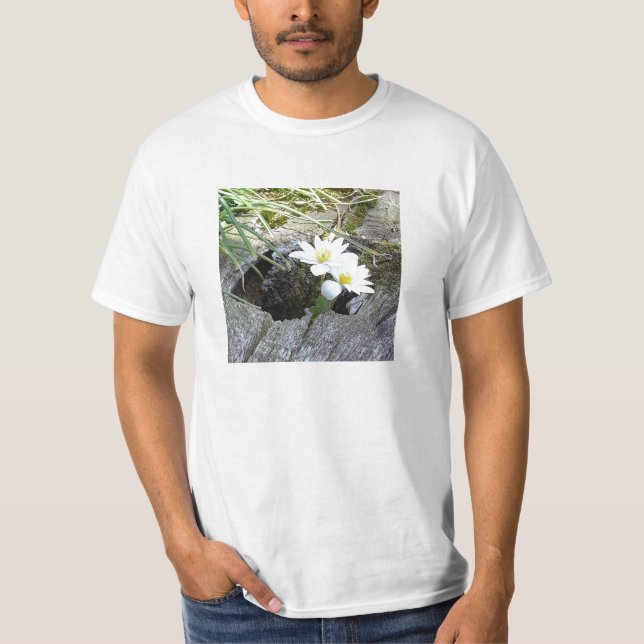 T-shirt Bloodroot, canadensis de Sanguinaria (Devant)