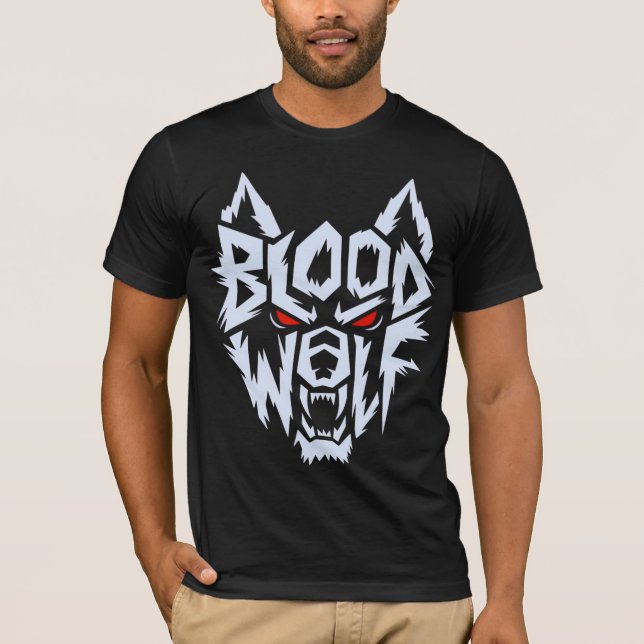 T-shirt Bloodwolf : L'Alpha se réveille (Devant)