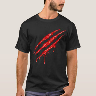 T-shirt Bloody Claw Marques