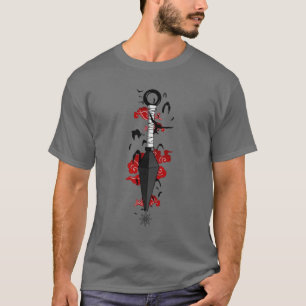 T-shirt Bloody Katana Anime Tee