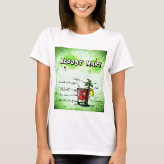 T-shirt BLOODY MARY recette drôle fête