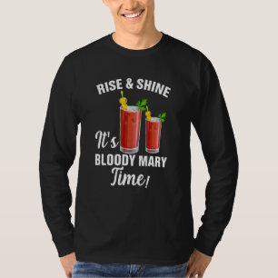 T-shirt Bloody Mary Time Cute Cocktail Girls Women Dress