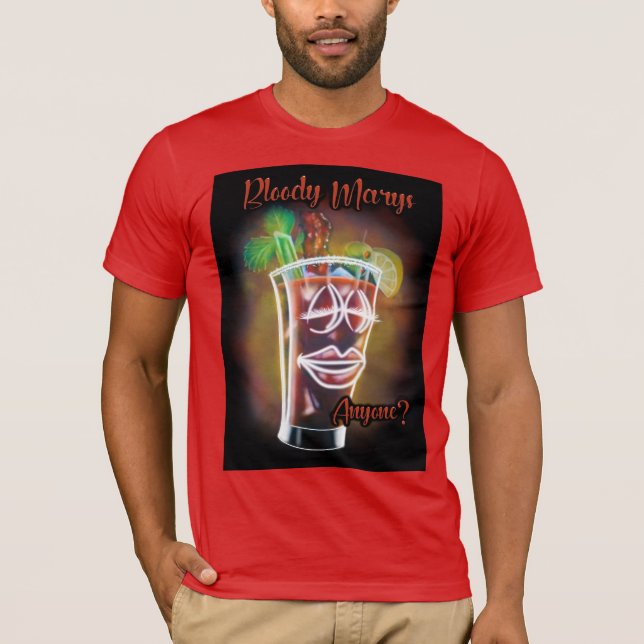 T-shirt Bloody Marys Quelqu'Un ? (Devant)