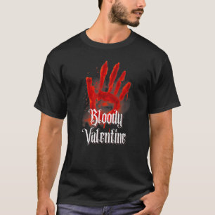 T-shirt Bloody Valentine Gothique Emo Mystérieux Occult Di