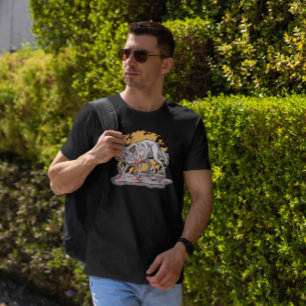 T-shirt Bloody Wolf