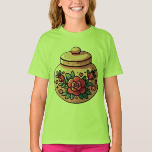 T-shirt Bloom enchanté dans un pot"