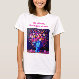 T-shirt "Bloom of Eternity" - Un portrait surréaliste colo