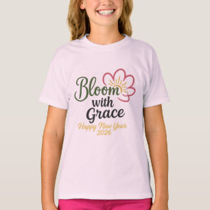 T-Shirt Bloom with Grace Enfants Nouvel An 2026