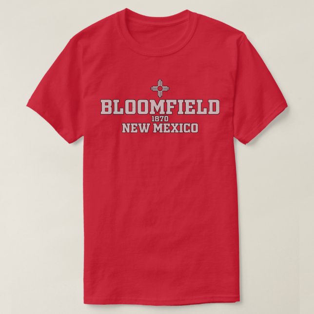 T-shirt Bloomfield Nouveau-Mexique (Design devant)