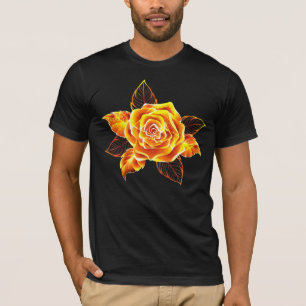 T-shirt Blooming Fire Rose