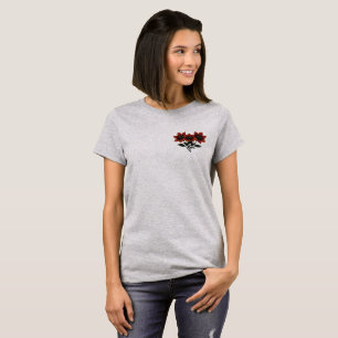 T-shirt Blooms gras