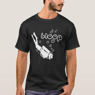 T-shirt Bloop Scuba Dive