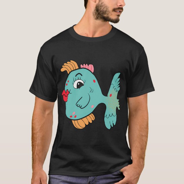 T-shirt Blooples le Poisson Tropical (Devant)