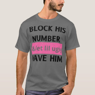 T-shirt bloque son numéro et laisse lilly l'avoir.