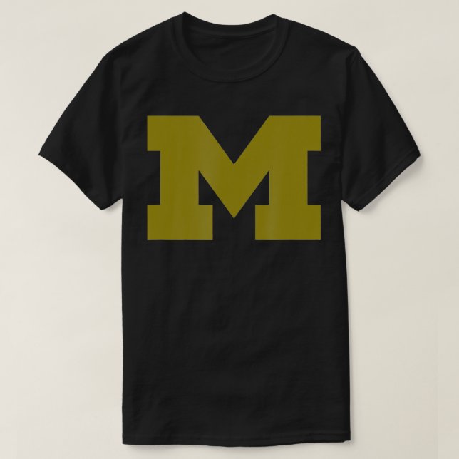 T-shirt Bloquer M or fondu (Design devant)