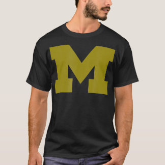 T-shirt Bloquer M or fondu