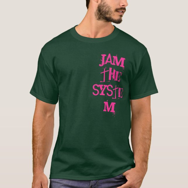 T-shirt Bloquez le système (Devant)