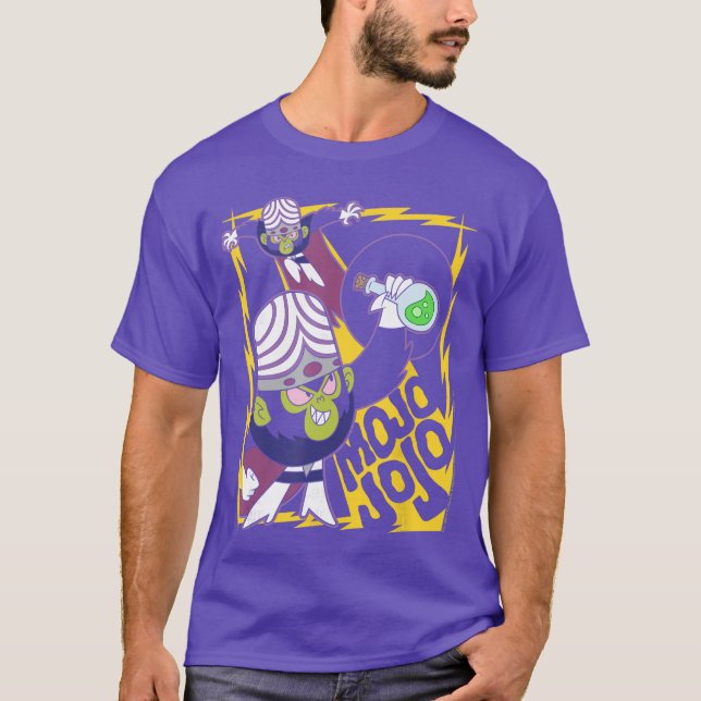 T-shirt Blossom, Bubbles et Buttercup Mojo JoJo Collage Mi (Devant)