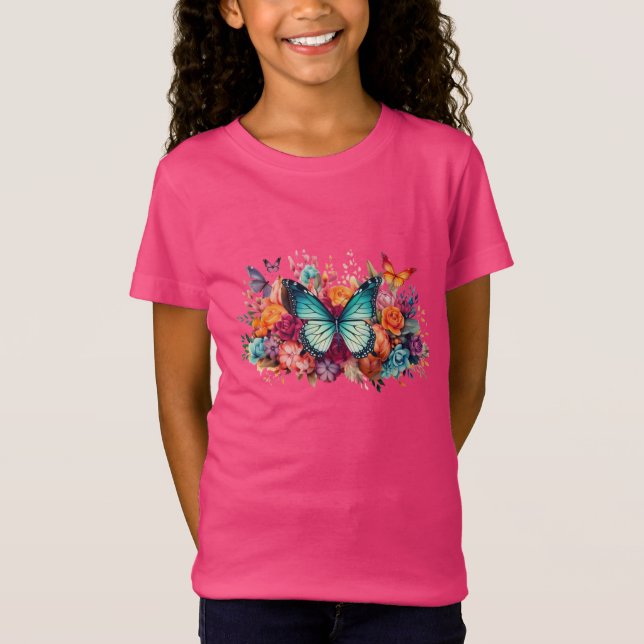 T-Shirt Blossom & Fbattage (Devant)