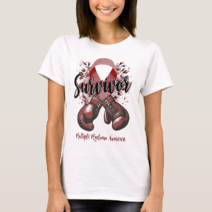 T-shirt Blossom multiple Myeloma guerrier Survivant
