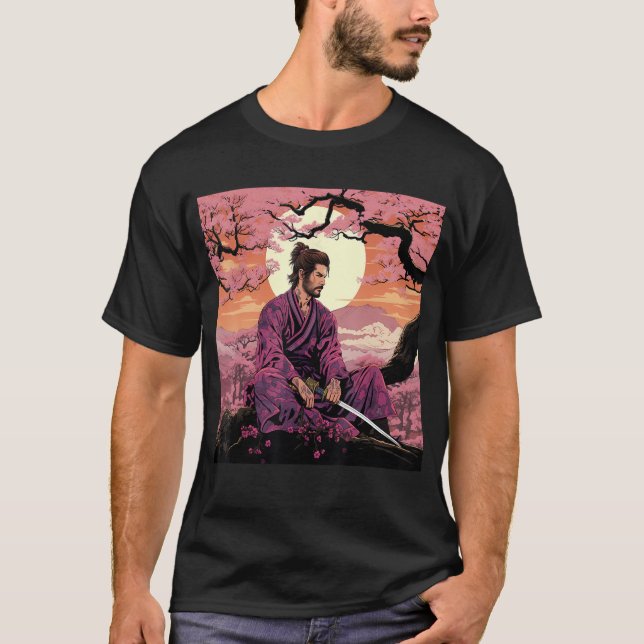 T-shirt Blossom Samurai Chroniques Couture de légendes (Devant)
