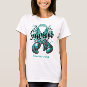 T-shirt Blossom Scleroderma Guerrier Survivant
