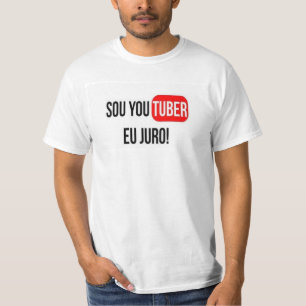 T-shirt Blouse JE SUIS YOUTUBER, JURE !