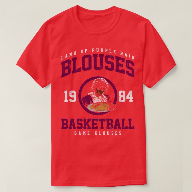 T-shirt Blouses Basketball Blouses (Design devant)