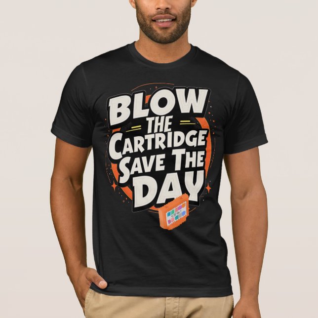 T-shirt Blow The Cartridge, Save The Day (Devant)