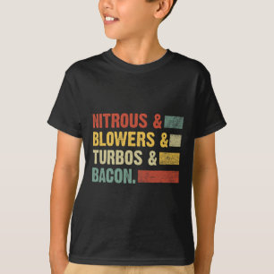T-shirt Blowers nitreux Turbos Bycon Alimentation Retro Bb