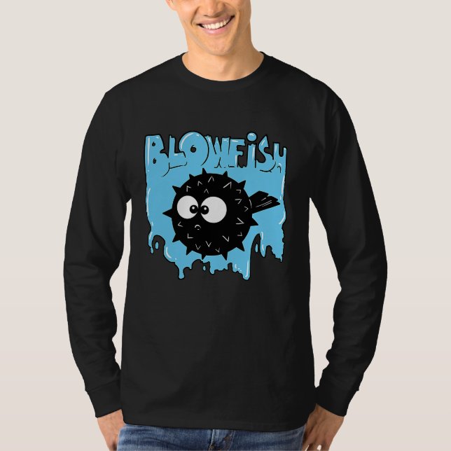 T-shirt Blowfish  Marine Animals (Devant)