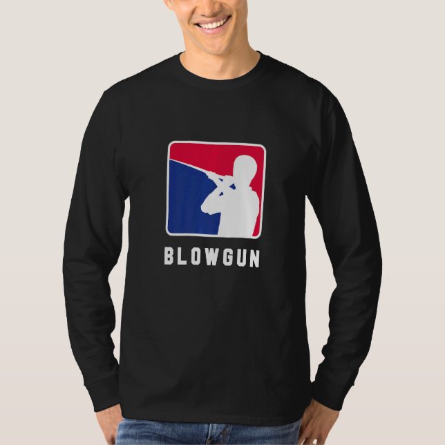 T-shirt Blowgun Blow Tube Hunting Spit Tube Hunting Blow T (Devant)