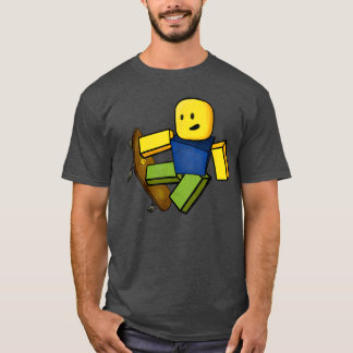T-shirt Blox Noob Skater Funny Meme Gaming Gift For Gamers